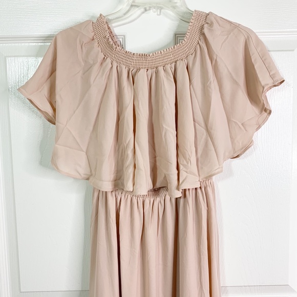 Show Me Your Mumu Hacienda Maxi Dress Dusty Blush - Picture 4 of 10